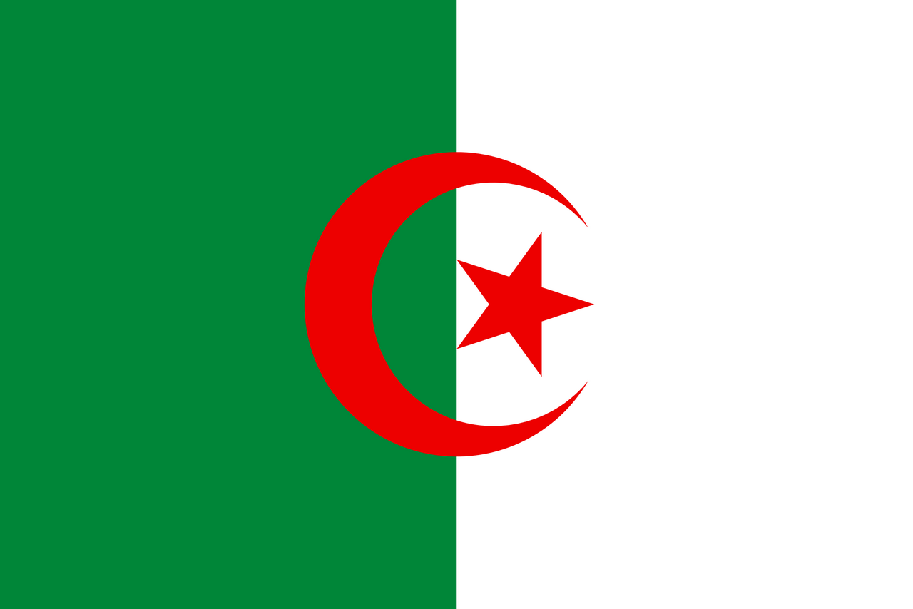 Algerien Flagge
