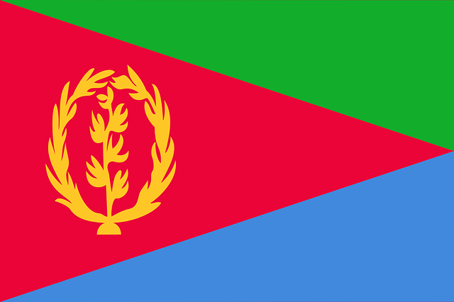 Eritrea Flagge