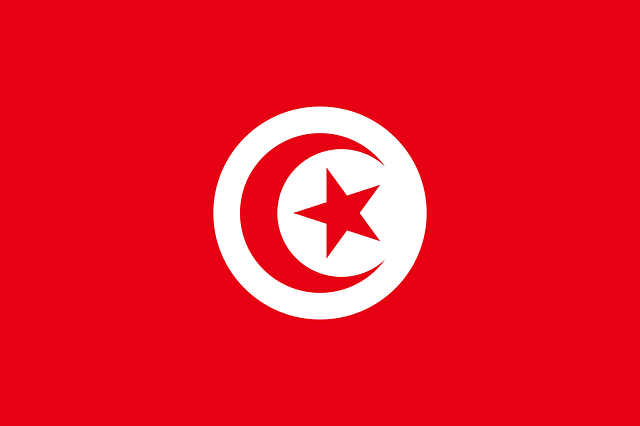 Tunesien Flagge
