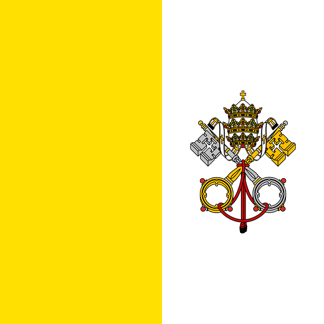 Vatikanstadt Flagge